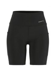 Craft Essence Short Tights 3 W — krótkie legginsy treningowe, szeroki pas –. Czarne legginsy Craft, bez wzorów, z elastanu, krótkie. Za 240.50 zł.