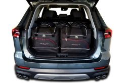 Torby Do Bagażnika Chery Tiggo 8 Phev 2025+ 5Szt Kjust. Czarne torby podróżne KJUST, bez wzorów, z kauczuku. Za 1,541.00 zł.