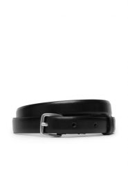 Calvin Klein Pasek Essential Buckle 20Mm LV04F7111G Czarny. Czarne paski Calvin Klein, bez wzorów, ze skóry. Za 169.99 zł.