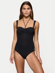 Triumph Strój kąpielowy Summer Twist 10222234 Czarny. Czarne stroje jednoczęściowe Triumph, bez wzorów, z syntetyku. Za 269.99 zł.