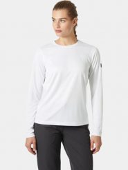 Bluza damska Helly Hansen Tech Crels 2.0. Białe bluzy Helly Hansen, m, bez wzorów, z materiału, bez kaptura, do biegania. Za 194.50 zł.