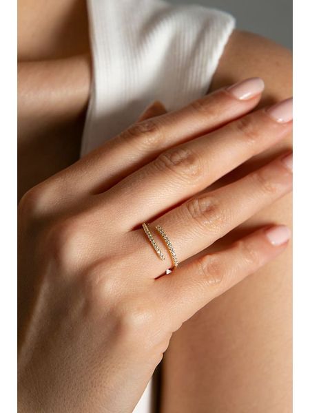 Lodie Silver Srebrny pierścionek z cyrkoniami rozmiar: onesize. Szare pierścionki Lodie Silver, z cyrkonią, srebrne. Za 96.37 zł.