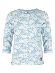 Roadsign Bluza w kolorze błękitno-białym rozmiar: L. Białe bluzy Roadsign, l, bez wzorów, z bawełny, bez kaptura. Za 56.93 zł.