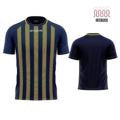 T-shirt Givova Rugby - Komfort i Trwałość. Żółte t-shirty Givova, bez wzorów, z poliesteru, sportowe, bez kołnierzyka, bez ramiączek. Za 136.99 zł.