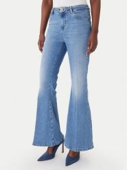 Liu Jo Jeansy UA6159 D0264 Niebieski Flare Fit. Niebieskie jeansy Liu Jo, bez wzorów, z bawełny. Za 819.99 zł.