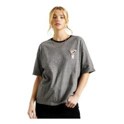 Koszulka turystyczna damska Superdry Military Narrative Boxy. Czarne t-shirty sportowe Superdry, s, bez wzorów, z bawełny, bez ramiączek. Za 103.00 zł.