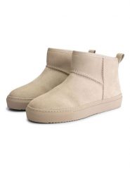 TRAVELIN' Skórzane botki w kolorze beżowym rozmiar: 41. Brązowe botki Travelin', bez wzorów, bez obcasa, bez zapięcia. Za 308.99 zł.