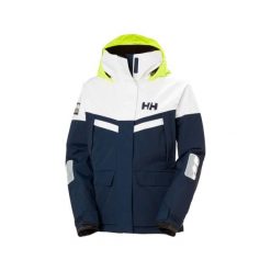 Damska kurtka z zegarkiem Helly Hansen Pier 4.0. Niebieskie kurtki Helly Hansen, l, bez wzorów, z materiału, bez kaptura. Za 1,185.50 zł.