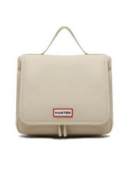 Hunter Kosmetyczka CWBEO-HTR-U1-001-SS26 Beżowy. Brązowe torebki klasyczne Hunter, bez wzorów, z syntetyku, bez dodatków. Za 79.99 zł.