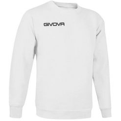 Bluza piłkarska dla dorosłych Givova Maglia One biała. Białe bluzy Givova, s, bez wzorów, bez kaptura, do piłki nożnej. Za 76.22 zł.