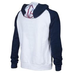Bluza z kapturem unisex Arena Bishamon Og Hoodie. Białe bluzy Arena, bez wzorów, sportowe, bez ramiączek, z kapturem. Za 279.99 zł.