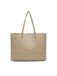 Jenny Fairy Torebka RX3130 Beżowy. Brązowe shopper bag Jenny Fairy, bez wzorów, ze skóry, bez dodatków. Za 129.99 zł.