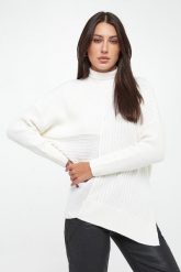 Golf damski wełniany ARMANI EXCHANGE. Swetry Armani Exchange, s, bez wzorów, z wełny, bez ramiączek. W wyprzedaży za 401.40 zł.