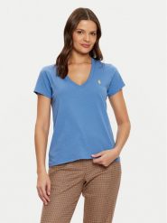 Polo Ralph Lauren T-Shirt 211902403015 Niebieski Regular Fit. Niebieskie t-shirty Polo Ralph Lauren, xs, bez wzorów, z bawełny, bez kołnierzyka, bez ramiączek. Za 309.99 zł.