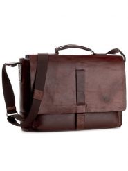 JOOP! Torba na laptopa Loreto 4140003465 Brązowy. Brązowe torby na laptopa Joop!, bez wzorów, ze skóry. Za 1,399.00 zł.