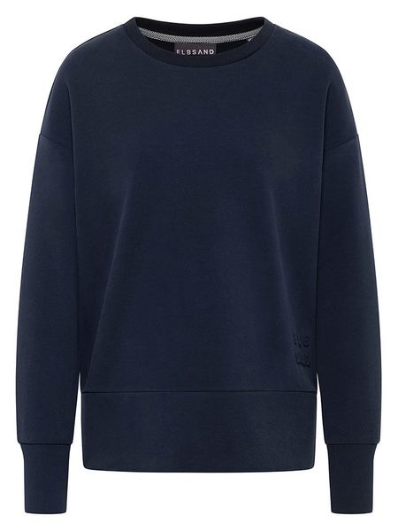 ELBSAND Bluza "Tove" w kolorze granatowym rozmiar: XL. Niebieskie bluzy ELBSAND, xl, bez wzorów, bez kaptura. Za 184.02 zł.