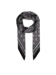Guess Chusta AW5496 VIS03 Czarny. Czarne chusty Guess, z aplikacjami, z wiskozy. Za 249.99 zł.