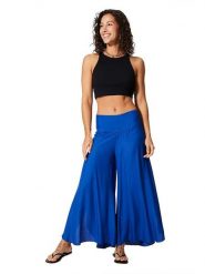 Aller Simplement Spodnie w kolorze niebieskim rozmiar: 38-42. Niebieskie spodnie materiałowe Aller Simplement, bez wzorów, z materiału, klasyczne, z standardowym stanem. Za 56.99 zł.