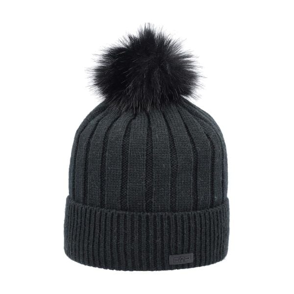 Czapka damska turystyczna CMP 5505676. Brązowe czapki zimowe CMP, bez wzorów, z dzianiny, klasyczne. Za 73.99 zł.