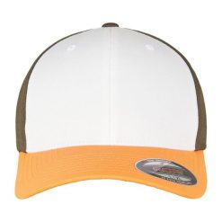 Czapka Z Daszkiem 3 Tone. Białe czapki z daszkiem FLEXFIT, bez wzorów. Za 77.99 zł.