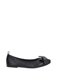 Wojas Skórzane baleriny w kolorze czarnym rozmiar: 38. Czarne baleriny Wojas, bez wzorów, ze skóry, bez obcasa, bez zapięcia. Za 216.73 zł.