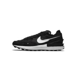 Buty Nike Waffle One Czarny/Biały/Pomarańczowy. Białe buty do biegania Nike, bez wzorów, z materiału, bez zapięcia, do biegania. Za 383.10 zł.