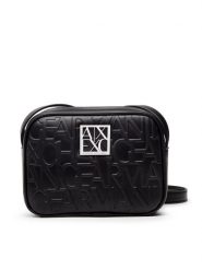Armani Exchange Torebka 942733 CC793 00020 Czarny. Czarne listonoszki Armani Exchange, bez wzorów, ze skóry, bez dodatków. Za 479.99 zł.