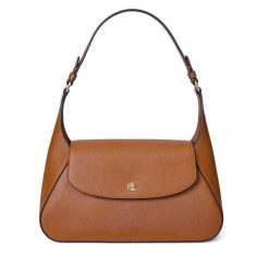 Torebka LAUREN RALPH LAUREN. Brązowe torebki klasyczne Lauren Ralph Lauren, bez wzorów, klasyczne, bez dodatków. Za 1,199.00 zł.