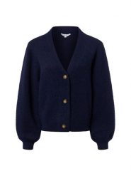 MbyM Kardigan - Molenda Kobiety niebieski, L. Niebieskie swetry mbyM, l, bez wzorów, z dzianiny, eleganckie, bez ramiączek. Za 329.95 zł.