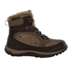 Damskie Buty Trekkingowe Lady Hawthorn Evo. Brązowe buty trekkingowe Regatta, na zimę, z materiału, bez zapięcia. Za 250.99 zł.