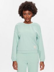 United Colors Of Benetton Bluza 31NB3M03M Zielony Regular Fit. Zielone bluzy United Colors Of Benetton, l, bez wzorów, z bawełny, bez kaptura. Za 199.99 zł.