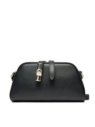Furla Torebka WE00747 BX3104 O6000 Czarny. Czarne listonoszki Furla, bez wzorów, ze skóry, bez dodatków. Za 919.99 zł.
