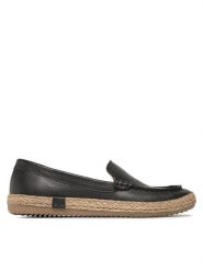 Lasocki Espadryle Benta WI16-BENTA-02 Czarny. Czarne espadryle Lasocki, bez wzorów, ze skóry, bez obcasa. Za 199.99 zł.