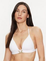 Max Mara Beachwear Góra od bikini Astra 2416821109 Biały. Białe bikini Max Mara Beachwear, bez wzorów, z syntetyku. Za 1,039.00 zł.
