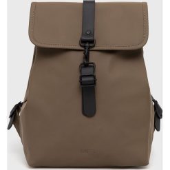 Rains plecak 13870 Bucket Backpack kolor brązowy duży gładki. Brązowe plecaki Rains, bez wzorów, do ręki, bez dodatków. W wyprzedaży za 354.99 zł.