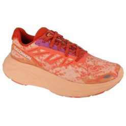 Buty do biegania Salomon Aero Glide 2 W 474266 różowe. Czerwone buty do biegania bez wzorów, z gumy, bez zapięcia, do biegania. Za 708.57 zł.