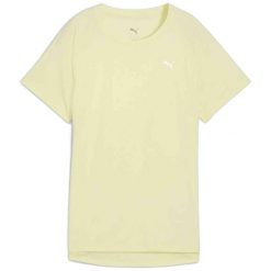 Koszulka do biegania damska PUMA Run Velocity Tee Poly. Żółte t-shirty sportowe Puma, m, bez wzorów, z materiału, bez ramiączek, do biegania. Za 94.99 zł.