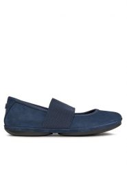 Camper Baleriny 21595-243 Niebieski. Niebieskie baleriny Camper, bez wzorów, ze skóry, bez obcasa, bez zapięcia. Za 349.99 zł.