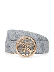 Guess Pasek Damski BW9166 P4235 Niebieski. Niebieskie paski Guess, z aplikacjami, ze skóry. Za 289.99 zł.