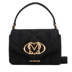 Torebka LOVE MOSCHINO. Czarne torebki klasyczne Love Moschino, bez wzorów, klasyczne, bez dodatków. Za 739.99 zł.