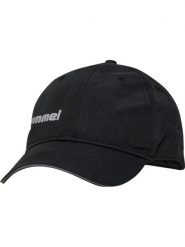 Czapka z daszkiem Hummel Basic Cap r. uniwersalny 089066. Czarne czapki z daszkiem Hummel, bez wzorów, z materiału, eleganckie. Za 69.00 zł.