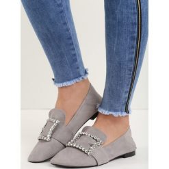Szare Mokasyny Vestige. Mokasyny marki Born2be. Za 49.99 zł.