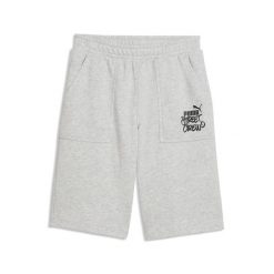 Szorty dla dzieci Puma MID90s. Szare szorty Puma, bez wzorów, sportowe. Za 186.00 zł.