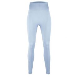 Legginsy fitness damskie Beshaped Shape Up modelujące. Niebieskie legginsy BESHAPED, bez wzorów, z nylonu. Za 179.00 zł.