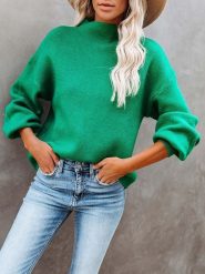 Milan Kiss Sweter w kolorze zielonym rozmiar: XL. Zielone swetry Milan Kiss, xl, bez wzorów, bez ramiączek. Za 110.95 zł.