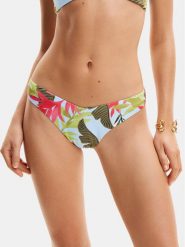 Desigual Dół od bikini Palms 24SWMK09 Niebieski. Niebieskie bikini Desigual, bez wzorów, z syntetyku. Za 269.99 zł.