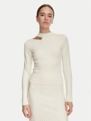 Marciano Guess Sweter G6YR07 Z1060 Kremowy Slim Fit. Białe swetry Marciano Guess, s, z aplikacjami, z wiskozy, bez ramiączek. Za 589.99 zł.