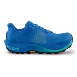 Damskie buty trailowe Topo Athletic MTN Racer 4. Niebieskie buty do biegania Topo Athletic, bez wzorów, bez zapięcia, do biegania. Za 745.00 zł.