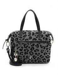 SURI FREY Torebka "Tammy" w kolorze szaro-czarnym - 33 x 23 x 13 cm rozmiar: onesize. Szare torebki klasyczne SURI FREY, bez wzorów, z materiału, przez ramię, bez dodatków. Za 86.99 zł.