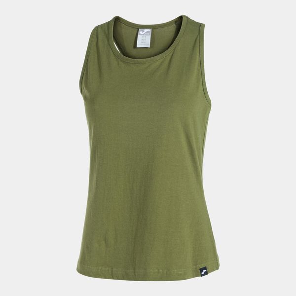 Tank top sportowy damski Joma Oasis. Zielone topy sportowe Joma, m, bez wzorów, na fitness i siłownię. Za 113.99 zł.